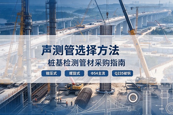 富民声测管选型标准