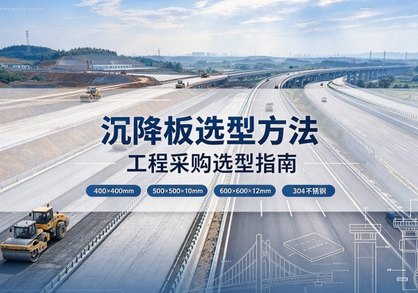 富民沉降板选择方法